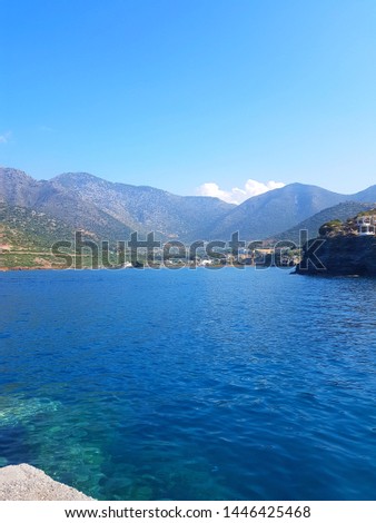 Sea, beaches and clear water - the island of Crete and the surrounding area