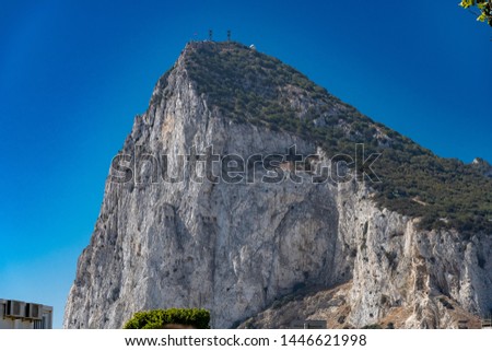 picture of the Rock of Gibraltar