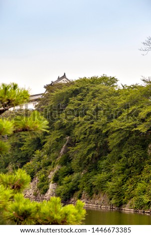 Himeji-jo (Himeji castle) in Kansai area, Japan