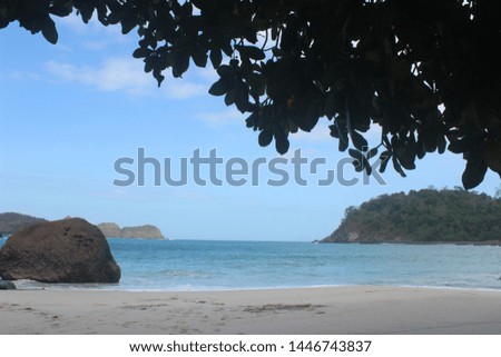 
Pictures of several beaches in Banyuwangi