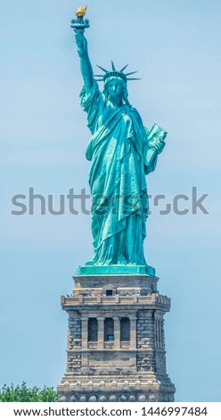 Beautiful Statue of Liberty in New York