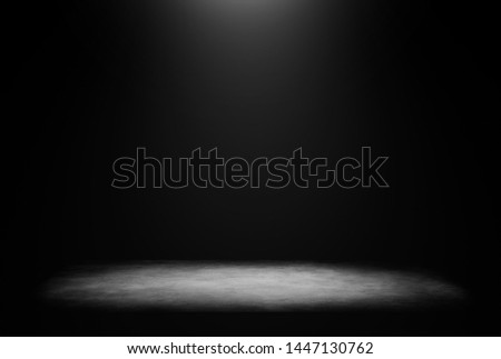 studio room gradient background. Abstract black white gradient background. Royalty-Free Stock Photo #1447130762