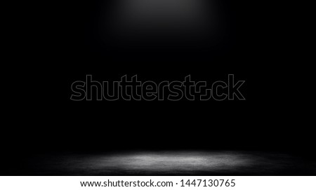 studio room gradient background. Abstract black white gradient background. Royalty-Free Stock Photo #1447130765