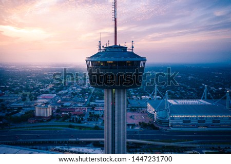 Aerial of San Antonio Texas