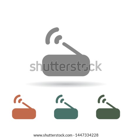 Router Vector icon . Lorem Ipsum Illustration design