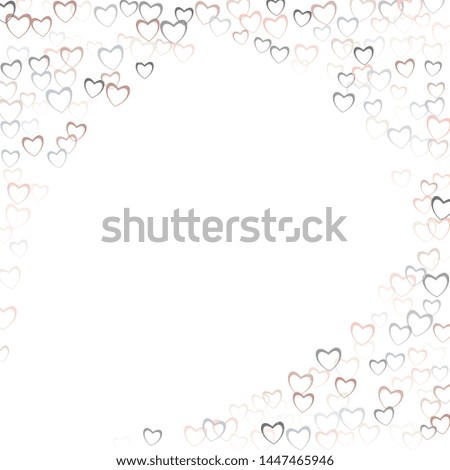 Heart template which consists of isolated elements. Modern style with beautiful elements in heart template. Can be used as print, wallpaper, cards, valentine cards, banner, background and etc