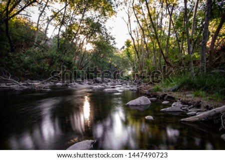 West clear  creek camp verde arizona sedona long exposure water