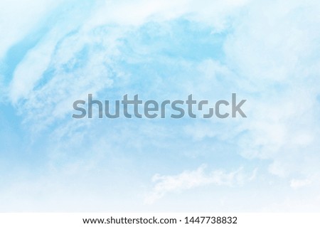 blue sky with white cloud