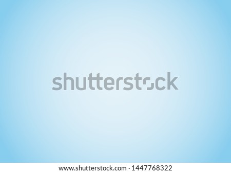 Sky blue gradient background. Vector illustration. Royalty-Free Stock Photo #1447768322