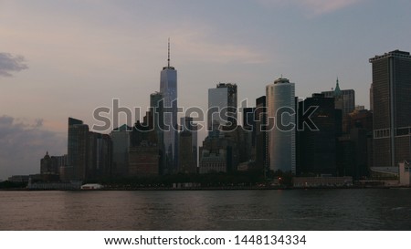 newyork cityscape sky and bilding