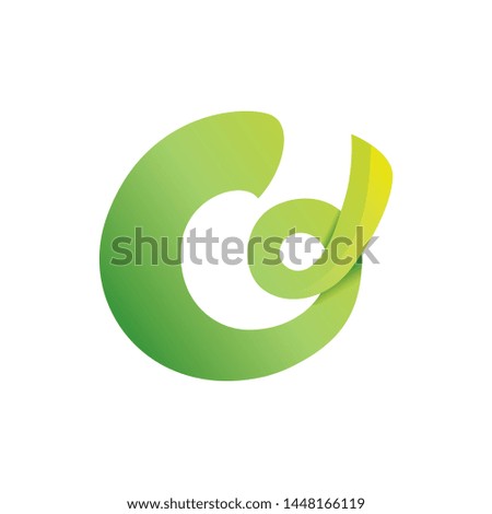Abstract circle logo template vector