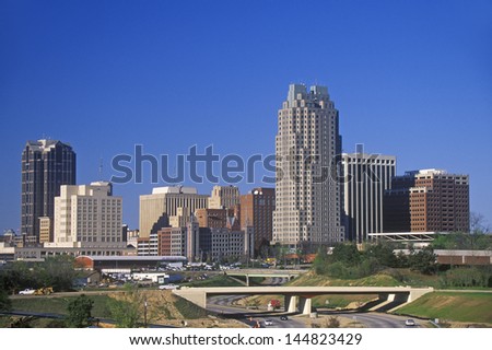 Skyline of Raleigh, NC Royalty-Free Stock Photo #144823429