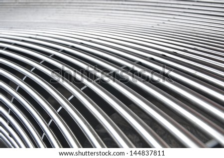 Abstract Steel pipe background