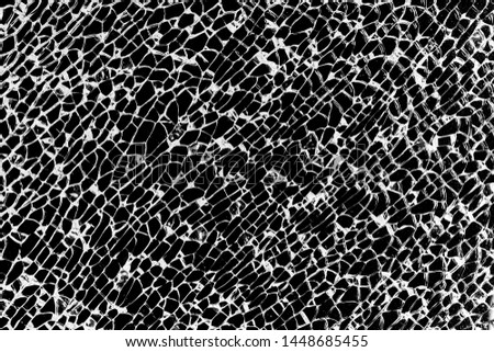 Cracks in Background Material Glass Royalty-Free Stock Photo #1448685455