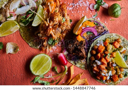 mexican food tacos chili lime street food
