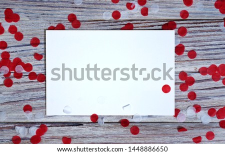 Singapore independence day. 9 Aug. the concept of freedom, independence and patriotism. confetti with sheets of white paper on a wooden background