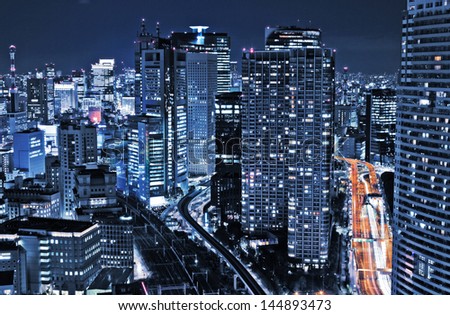 Tokyo skyscrapers