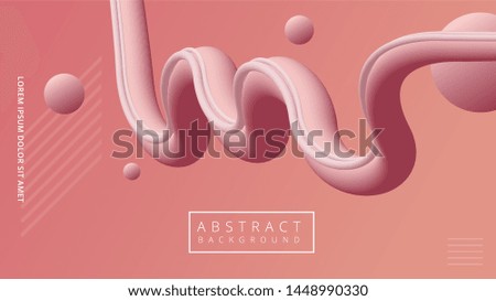 Modern pink liquid abstract background