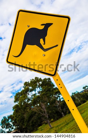Kangaroo warning signal