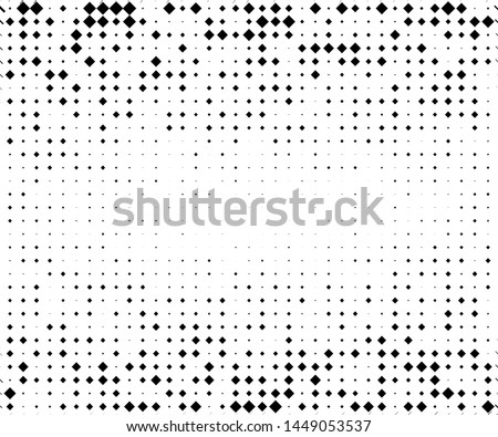 Small and large rhombuses. Black and white color Vector illustration BAckground for web banners, posters, cards, covers, wallpapers, backdrops, panels