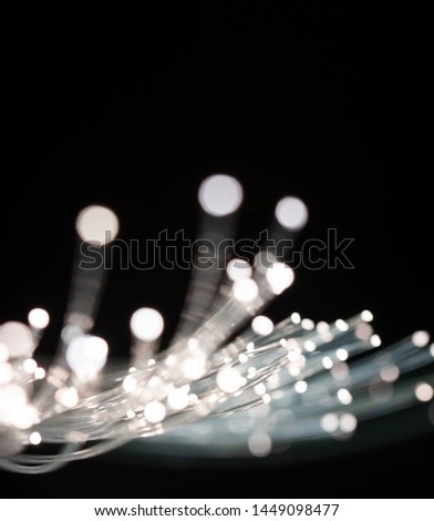 fiber optic cable, internet technology, colorful abstract background