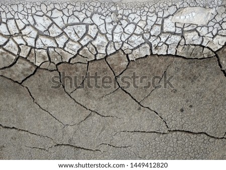 Dry land background photos in the form of art, with natural processes (Creative Nature)