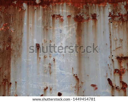 wall rusty metal texture background