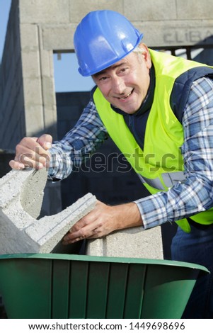 construction worker at construction site