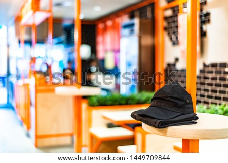 Commercial interior photography in a restaurant