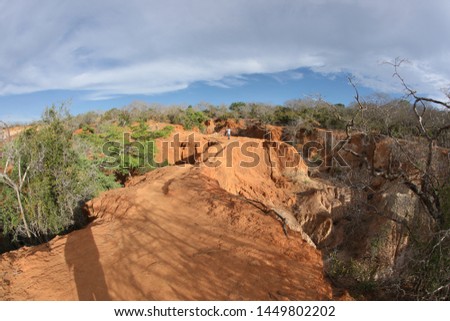 Hells Kitchen Canyon In Malindi Kenya Africa