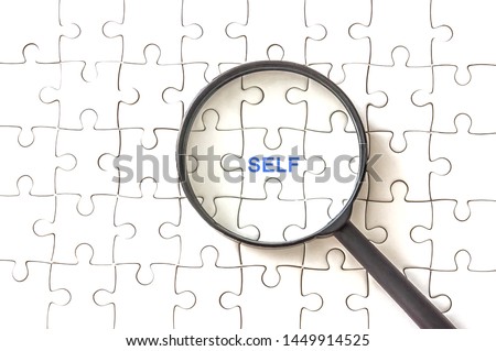 self awareness, human resource management concept, find your passion, who are you  Royalty-Free Stock Photo #1449914525