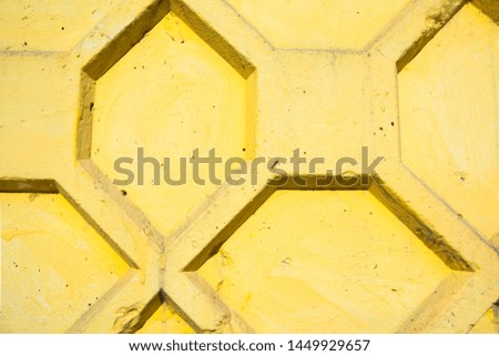 texture background old yellow figured fence