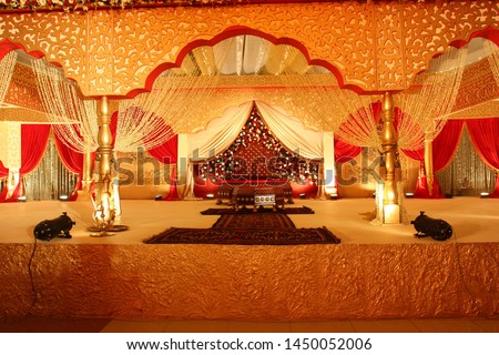 The Beautiful Decorations cultural program, Wedding Decorations, props, candlelight of Bangladesh