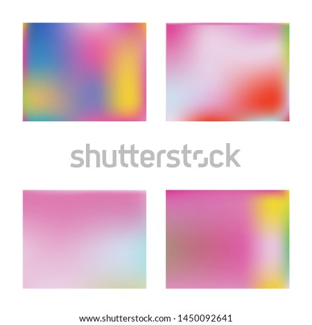 Gradient smooth mesh background. Vector illustration concept. Minimal backdrop with simple muffled colors. Pink eco template for your poster, banner or graphic design.