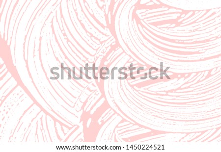Grunge texture. Distress pink rough trace. Fair background. Noise dirty grunge texture. Classic artistic surface. Vector illustration.
