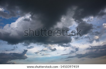 Variations of the sky and clouds