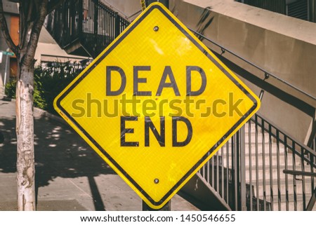 A symbol Of Dead End