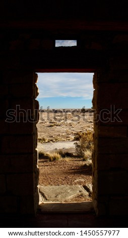 Doorway to the Painted Desert, Arizona Royalty-Free Stock Photo #1450557977