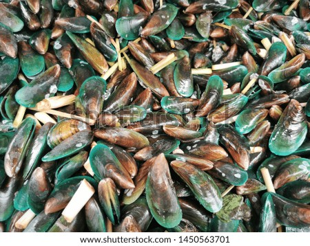 stream Mussel very delicious at thailand