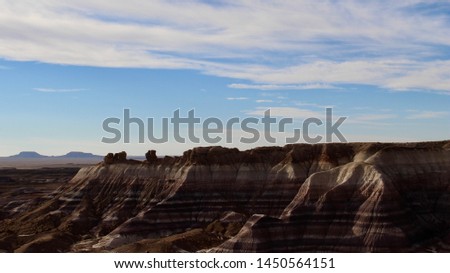 Colors of the Painted Desert, Arizon Royalty-Free Stock Photo #1450564151