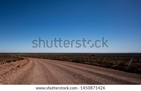 Road Dirt Geological Trail Flinders Ranges South Australia 