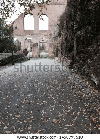 A peaceful autumn in Rome