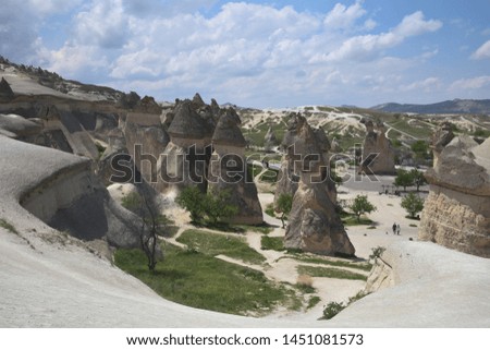 Love valley in Goreme, Cappadocia 
