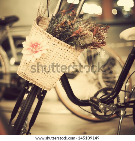 Vintage Bicycle Royalty-Free Stock Photo #145109149