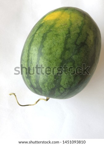 Thai watermelon fruit surface image