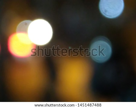 Abstract blurred color light, bokeh background. 