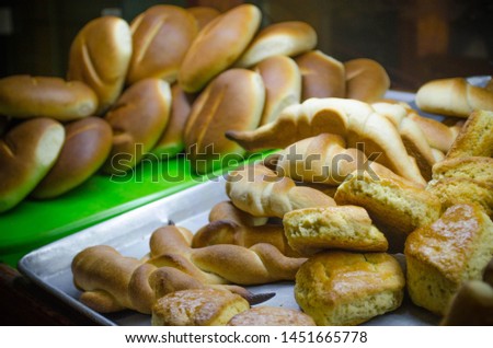 Sweet bread from mexico bakery
