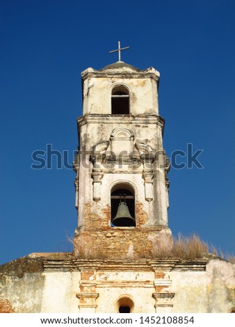 The church in Trinidad, Cuba