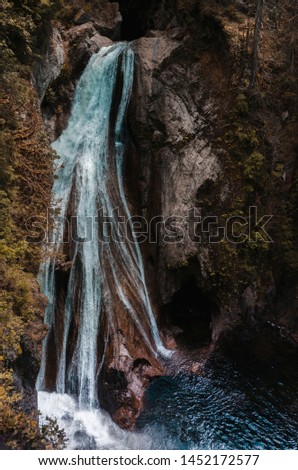 Picture of Twin Falls in Snoqualmine Region in Seattle