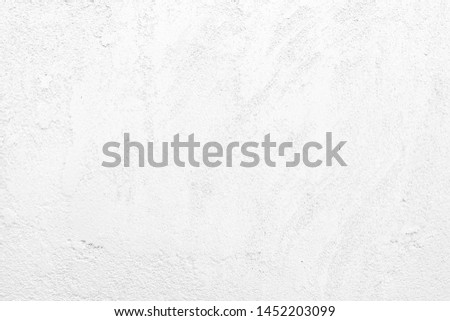 White wall texture rough background abstract concrete floor or Old cement grunge background with white empty.